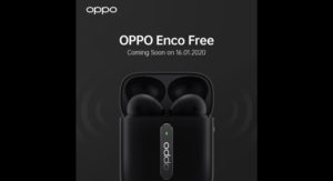 OPPO Enco Free真无线耳机将在1月16日发布
