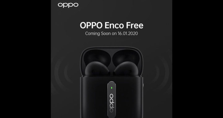OPPO Enco Free真无线耳机将在1月16日发布