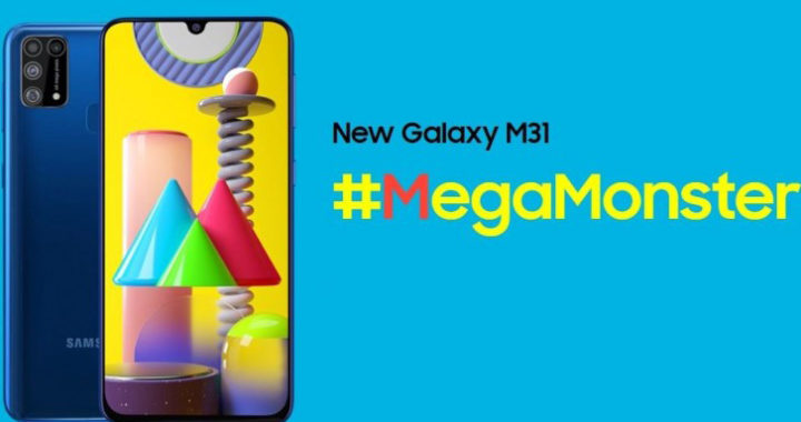 Samsung Galaxy M31在印度发布
