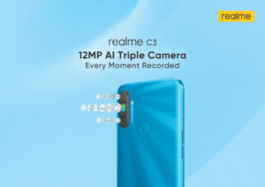 realme C系列首款AI三摄