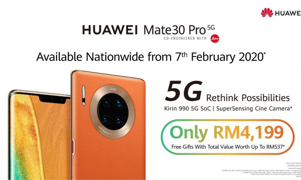体验 “快”人一步：Huawei Mate30 Pro 5G 电讯商套餐！全马首款5G认证手机正式开卖！ 3