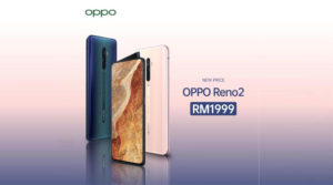 OPPO Reno2降价RM300