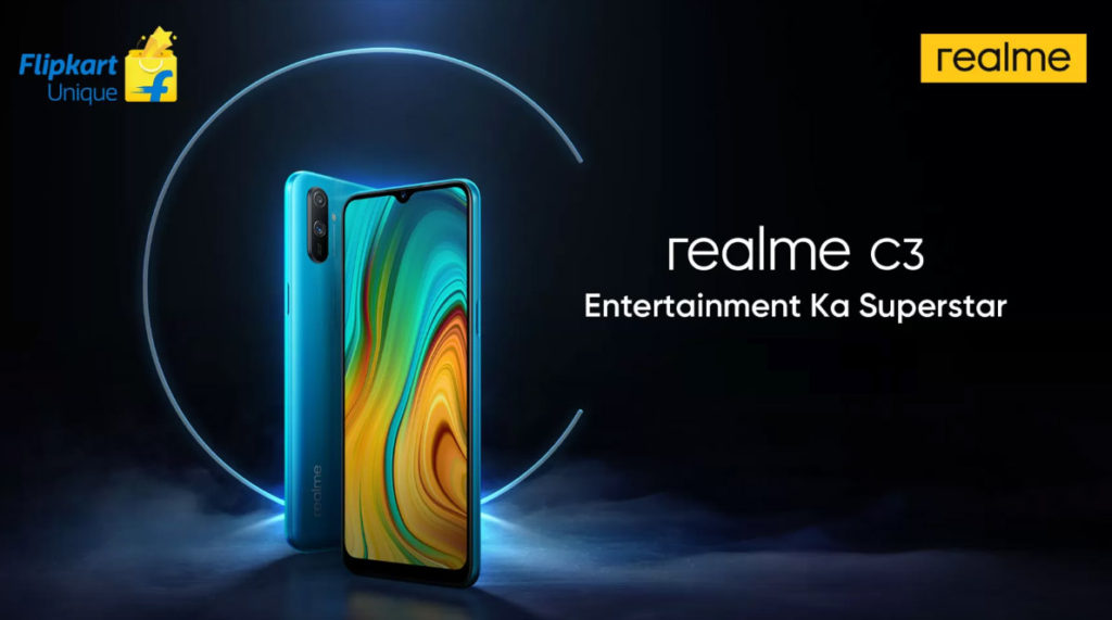realme C3在印度发布