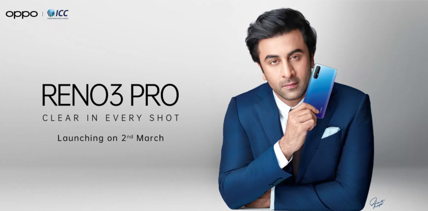 OPPO Reno3 Pro将在3月2日发布