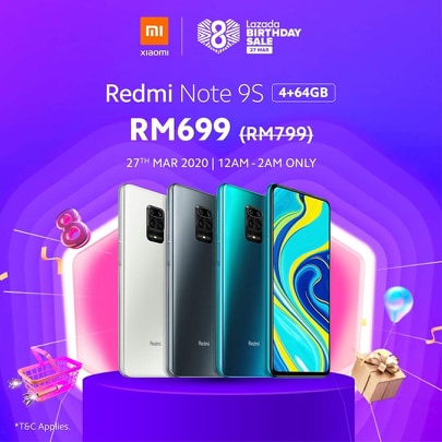 大马Redmi Note 9S发布，售价RM799起 29