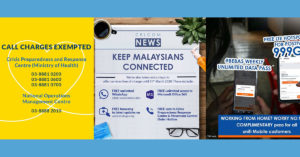 大马各大Telco提供了什么优惠与支援