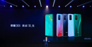 HONOR 30S在中国发布