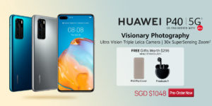 新加坡Huawei P40系列售价曝光