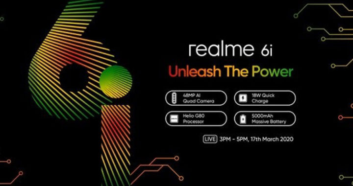 官方放出 realme 6i 配置