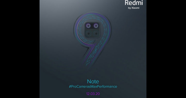 Redmi Note 9系列将在3月12日于印度发布