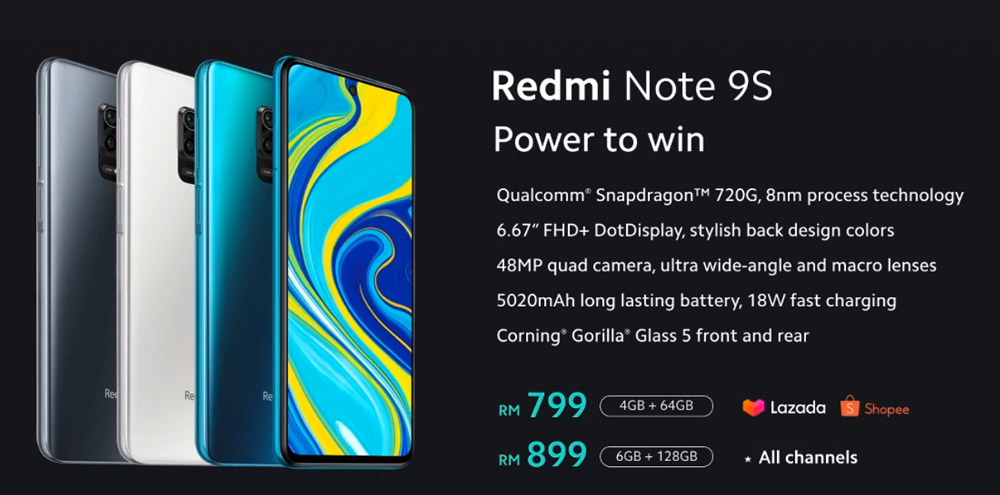 大马Redmi Note 9S发布，售价RM799起 5
