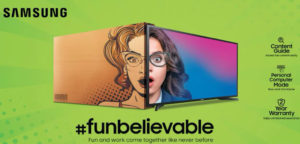 Samsung funbelievable智能电视在印度发布