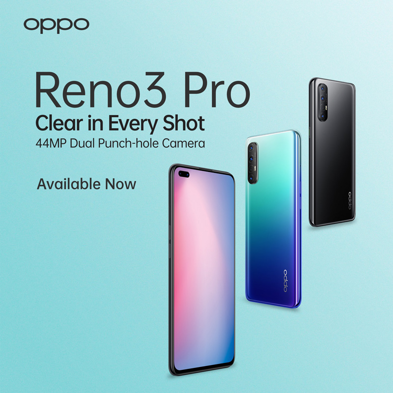 OPPO Reno 3、Reno 3 Pro在新加坡开启预售，售价约RM1673起！ 1