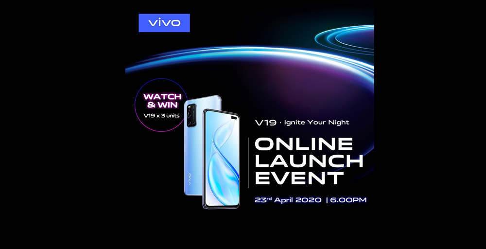 大马vivo V19将在4月23日6PM