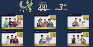 每天最低RM3.69起