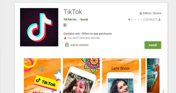 为何TikTok遭800万网民刷差评