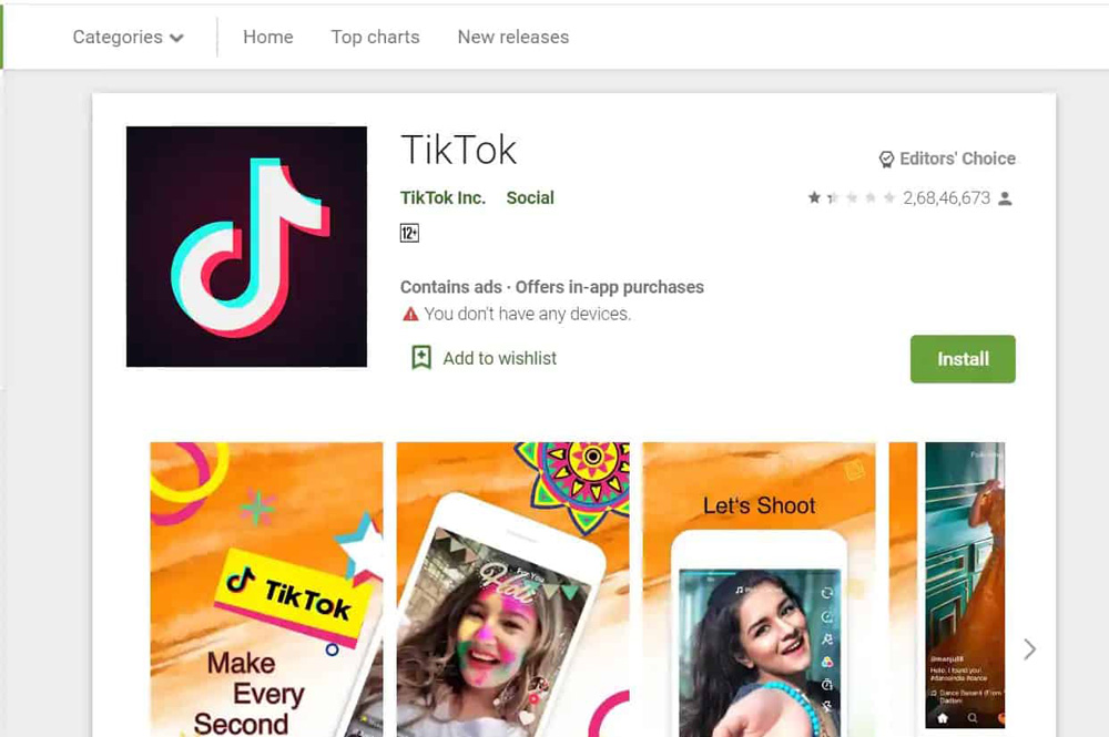为何TikTok遭800万网民刷差评