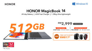 大马HONOR MagicBook 14 16