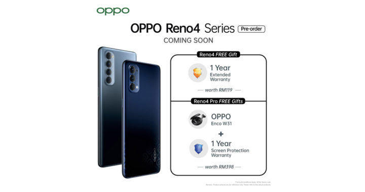 OPPO Reno4系列8月3日开启预购