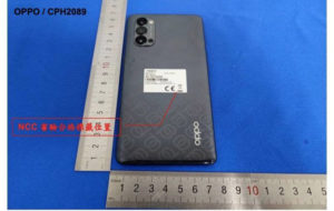 OPPO Reno 4 国际版外观曝光