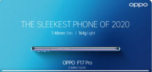 OPPO F17 Pro官宣