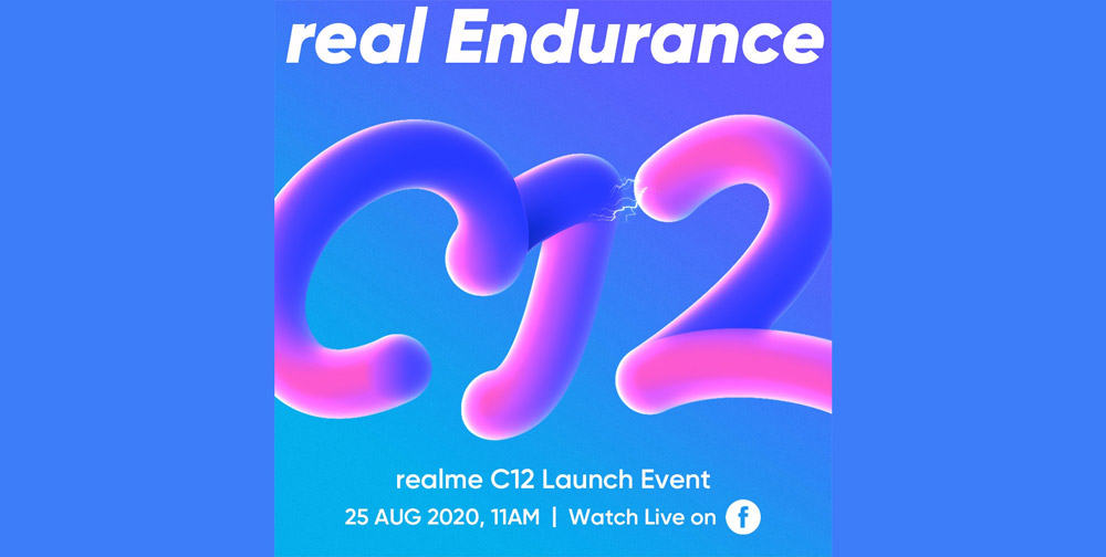 大马realme C12将于8月25日发布