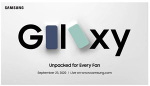 大马三星Galaxy S20 FE将在9月23日发布