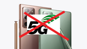 大马三星5G手机不能使用5G