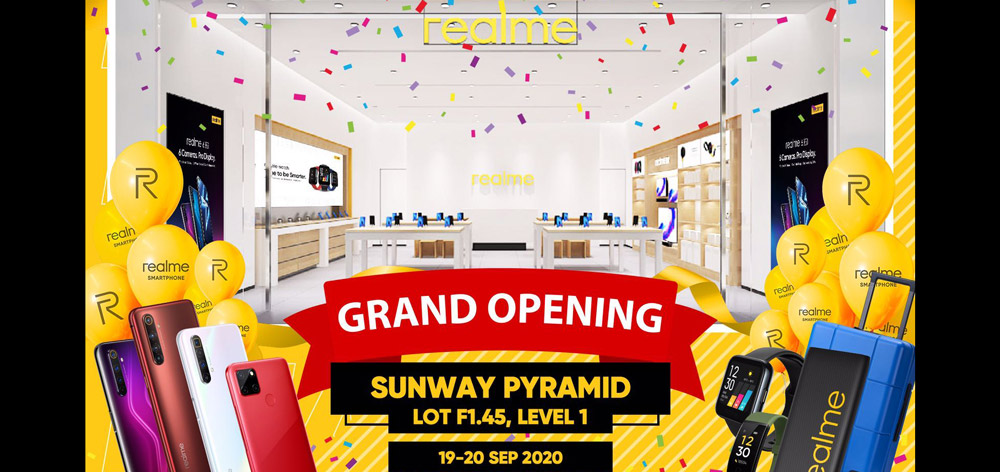 realme Sunway Pyramid体验店