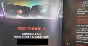 大马ROG Phone 3售价提前泄露