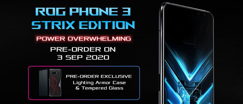 大马ROG Phone 3 Strix Edition 9月3日开启预购