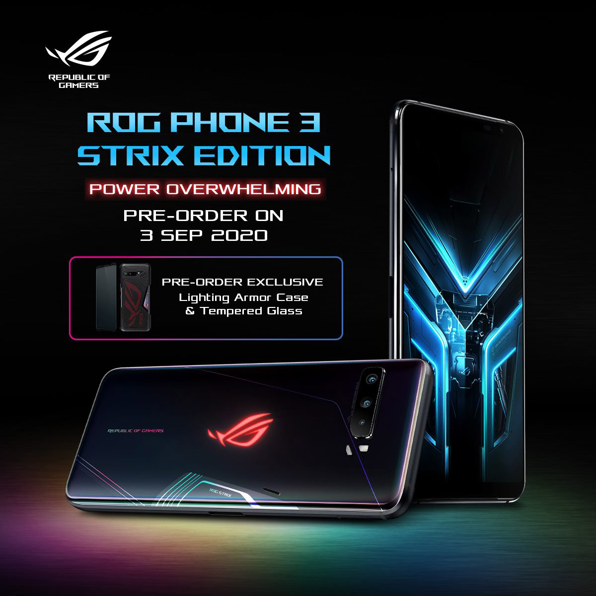 大马ROG Phone 3 Strix Edition 9月3日开启预购