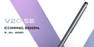 大马vivo V20 SE将在9月24日发布