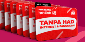 Hotlink无限Data预付配套