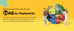 MAE将取代Maybank2u App