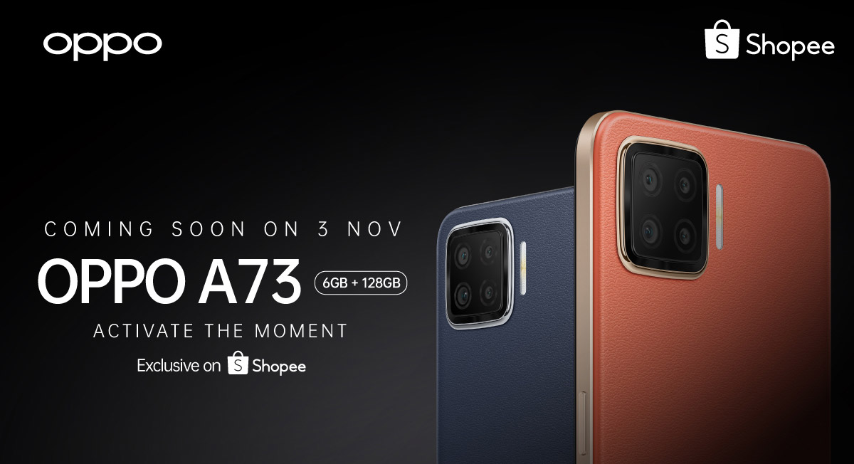 大马OPPO A73将在11月3日发布