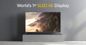 realme发布全球首款SLED
