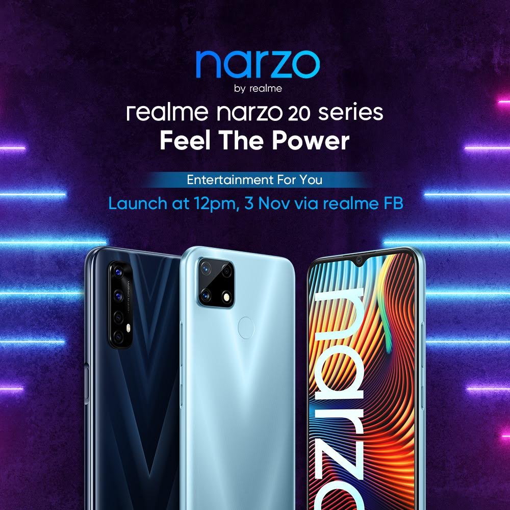 narzo by realme：全方位越级体验，年轻玩家的首选手机 1