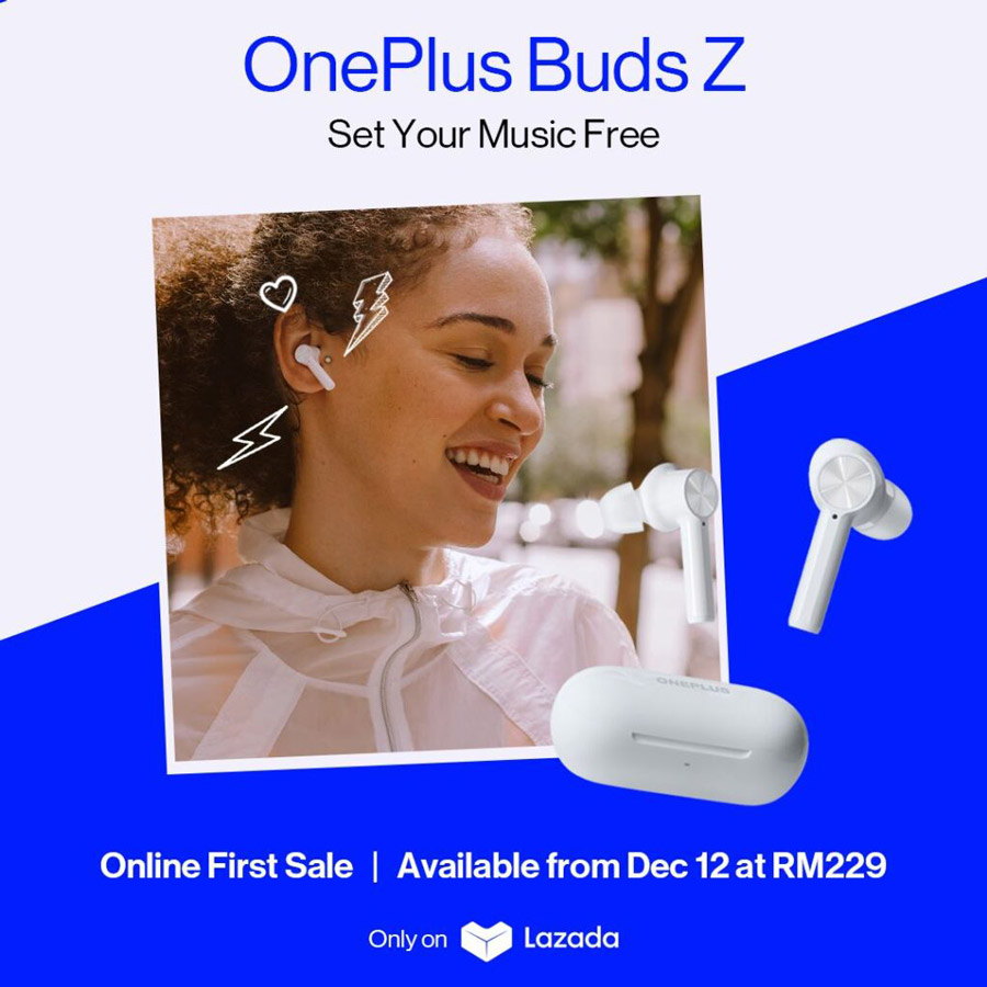 大马OnePlus Buds Z发布，首销RM199！ 2