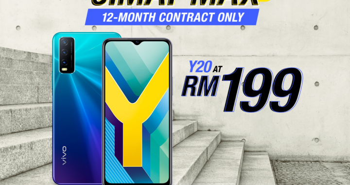 vivo Y20现可以最低价RM199在Digi签购 2