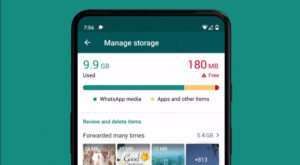 WhatsApp推出存储管理工具