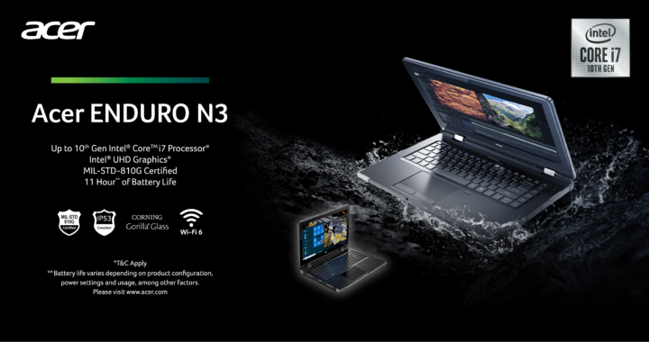 大马Acer Enduro系列三防笔记本与平板电脑发布 4