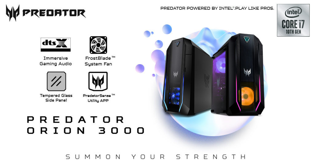 Acer推出两款Type-C显示器，Predator新增Orion 3000 5