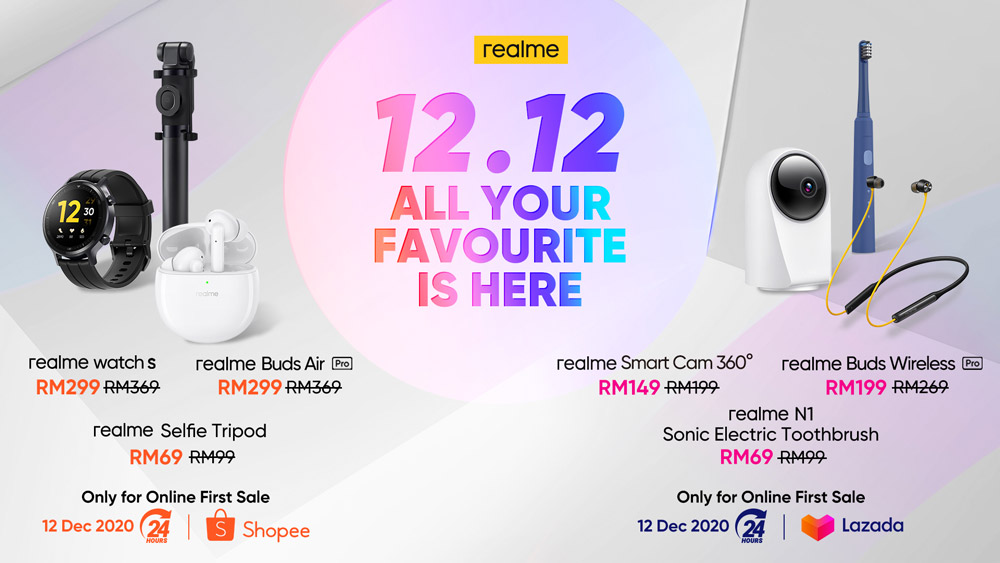 大马realme正式发布七款全新AIoT产品，12.12首销！ 5