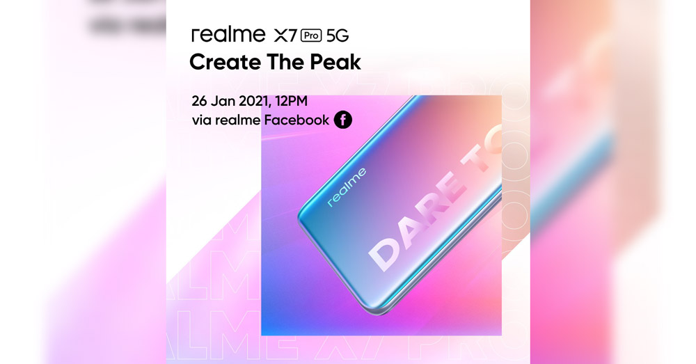 大马realme X7 Pro将在1月26日发布 1