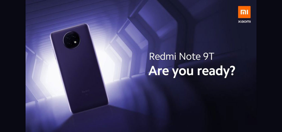 大马Redmi Note 9T将在1月8日发布