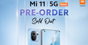 大马小米11预购售罄