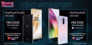 大马OnePlus 8系列下调RM700