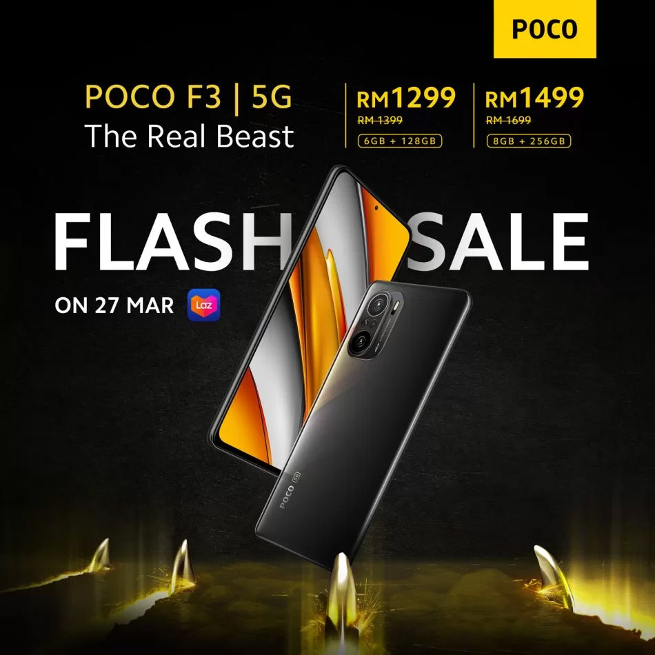 POCO F3发布：搭载骁龙870，大马首销RM1299起！ 5