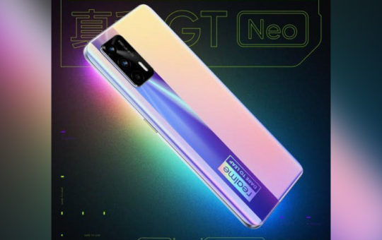 realme GT Neo外形官宣